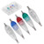 LED Underwater Fishing Lure Light Deep Drop Shape Waterproof Flashing Bait Lure LampWithout Hook
