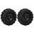 2pcs 85mm RC Rubber Wheel Tire Tyre for 1/16 Remote Control Racing Car Buggy Truck