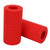1 Pair Barbell Grips Bar Handles Silicone Anti Slip Thicken Dumbell Grips for Weightlifting Muscle Building Red