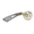 Fishing Reel Handle Metal Power Handle Knob Grip Replacement with Assembly Parts for Baitcasting Drum ReelChampagne Gold
