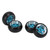 4 Pcs RC Drift Tire High Abrasion Resistance Strong Cushioning Easy Installation RC Car Tires for 1/28 RC Car Blue