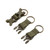 High Strength Nylon Carabiner Key Hook Belt Buckle Hanging Keychains (army green)