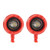 2Pcs USB Rechargeable Shoes Headlights Shoe Lights for Night Hiking Cycling Running Walking Red