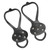 1 Pair/set Outdoor 5 Teeth Ice Claw Slip Resistance 5 Teeth Climbing Shoe Spikes