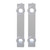 RC Car Aluminium Alloy Anti Collision Plate Fixing Seat Upgrade Accessory for RGT 136100 1/10(argent 680026S )