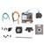 12M 7G Lens 800TVL 2 MP 155° NTSC / PAL CVBS OSD Camera for Baby Turtle FPV DroneBlack