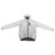 Cycling Full Reflective Coat Full Reflective Water Resistant Hooded Windbreaker for Outdoor Sports Lovers M