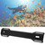 Aluminum Alloy Harness Backplate Back Plate Support Bracket for Scuba Diving Underwater(Black)