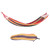Lightweight Camping Hammock Portable Outdoor Travel Hammock with Hardwood Spreader BarRed with Color Stripe