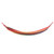 Lightweight Camping Hammock Portable Outdoor Travel Hammock with Hardwood Spreader BarRed with Color Stripe