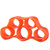 Finger Stretcher Hand Grip Resistance Bands Hand Strengthener Finger Exerciser for Arthritis Carpal Tunnel Exercise Guitar Orange 5KG Advanced Level Users