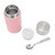 26oz 750ml Insulated Food Container Stainless Steel Thermal Lunch Snack Box Food Jar Pink