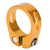 Bicycle Seat Tube Clamp Mountain Road Bike Lock Seatpost Aluminum Alloy Seat Tube ClampGold