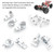 Steering Cup C Hub Carrier Rear Stub Axle Carrier for WLtoys 1/14 144001 RC Car Upgrades Parts Accessories