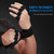 Lifting Gloves Workout Gloves with Integrated Wrist Wraps Anti-slip Hand Protector for Weight Lifting Powerlifting Pull Ups