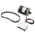 Brushed DC Motor 120W Strong Aluminum Alloy Low Noise Pure Copper Coil 24VDC Motor with Belt Controller for Bike