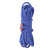 Reflective Guyline Tent Rope Thickened Windproof Camping Cord with Aluminium Alloy Wind Rope Buckle for Outdoor Camping Blue