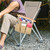 Chair Caddy Bag Hanging Bedside Organizer Storage Bag Pocket Chair Hospital Beds Camp Canvas Khaki