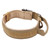 Dog Collar Adjustable Durable Cotton Puppy Pet Collars with Metal Buckle for Dogs KhakiXL