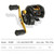Ultra Smooth 17 + 1 BB Baitcasting Fishing Reel Baitcaster 8kg Max Drag 8.0:1 Gear Ratio Magnet Braking System