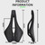 Bike Seat Cushion Professional Ergonomic Design Comfortable Highly Elastic Thickened Bicycle Saddle Replacement