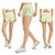 Women Running Shorts 2-in-1 with Pocket Wide Waistband Coverage Layer Liner Lounging Sport Yoga Leggings Fitness Workout Athletic Gym Home Sportswear