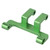 RC Aluminium Alloy Wheelie Bar Spring Replacement for ARRMA Typhon 1/10 RC Car Upgrade PartsGreen