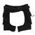 2.5mm Open Crotch Diving Shorts Wetsuits Shorts Water Work Pants for Snorkeling Swimming XL Length (52‑54cm) Waist (100‑107cm)