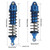 Rear Front RC Car Shock Absorber Aluminum Alloy High Strength for Traxxas Slash 4x4 1/10 Dark Blue