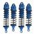 Rear Front RC Car Shock Absorber Aluminum Alloy High Strength for Traxxas Slash 4x4 1/10 Dark Blue