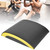 Portable Fitness Sit Up Pad Mat Waist Trainer Training Equipment Black&amp;Yellow