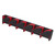 Vertical Fishing Rod Holder Wall Mounted Space Saving Nylon Fishing Pole Storage Rack for Angler