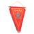 2022 Soccer Match Pennant Waterproof Soccer Competition National Team Hanging Flags for Room Bar Decoration