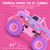 Remote Control Car for Girls 2.4GHz Pink Purple Remote Control Climbing Car Rechargeable Off-Road Car Toy with 2 Battery