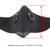 Durable Warm Anti Dust Pollution Dustproof Filter Half Face Mask for Outdoor Cycling(Black)
