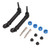 RC Car Rear Drive Shaft Separate Design CVD Steel Rear Drive Shaft for Traxxas Slash 4x4 HQ727 Short Truck Car Silver