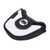PU Leather Golf Putter Head Covers with Magnetic Closure Waterproof Cartoon Thicken Plush Golf Club Headcover(Black White )