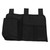 Bedside Storage Bag Nylon Bed Rail Hanging Organizer Pocket for College Dorms Hospitals Baby Bed Black