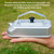 Camping Kettle Portable Aluminum Tea Coffee Pot Ultra-Light Teapot 300ML with Handle for Camping Hiking Picnic Fishing Backpacking