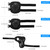 Kids 7 in 1 Helmet and Pads Set Adjustable Kids Knee Pads Elbow Pads Wrist Guards for Scooter Skateboard Roller Skating Cycle
