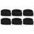 10pcs Fishing Rod Belt Ties Stretchy Straps Fishing Tackle Ties Cable Bait Casting Spinning Fly Rod Straps HoldersBlack