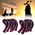 10pcs Neoprene Golf Club Iron Head Covers Putter Set Protector Case Golf Accessory(Pink)