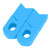 1 Piar Silicone Bicycle Crank Protection Sleeve Arm Protector Bike Accessory (Blue)