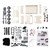 1/10 2.4G Remote Control Truck Kit Simulation RC Truck Model for Kid Children Gifts ToysWhite