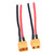 2Pcs/Set XT60 Female Male Connector Adapter 14AWG Silicone Cable Wire RC Accessory