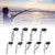 54 pcs Stainless Steel Fishing Rod Guides Tip Rings with Storage Box Fish Tackle Accessories Kit