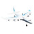 2.4Ghz 2 Channel Remote Control Airplane RC Airplane Glider for Over 14 Years Old Boys Girls Dual Batteries