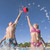 Durable Water Bouncy Ball Bouncing Balls for Swimming Pool Beach Ocean Outdoor Red