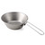 Lixada 260ml Titanium Bowl with Foldable Handle for Outdoor Camping Hiking Backpacking Picnic