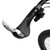 2pcs Mountain Bike Bicycle Comfortable Handlebar Rubber Grips Bar End (White)